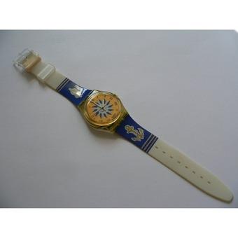 1992 Swatch Watch Standard Blue Anchorage GK140 (Intl)  