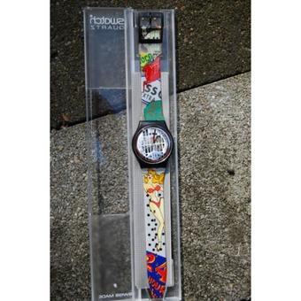 1993 Swatch Gb151 Big Enuff New In Original Box (Intl)  