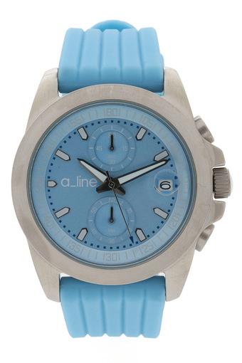 A_line Jam Tangan Wanita - Biru - Strap Silicone - 80010-012-LB  