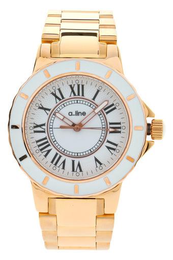 A_line Jam Tangan Wanita - Rose Gold - Strap Stainless Steel - 20014  