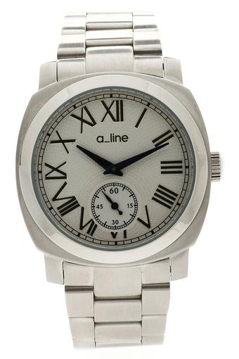 A_line Jam Tangan Wanita - Silver-Rose Gold - Strap Stainless Steel - 20013  