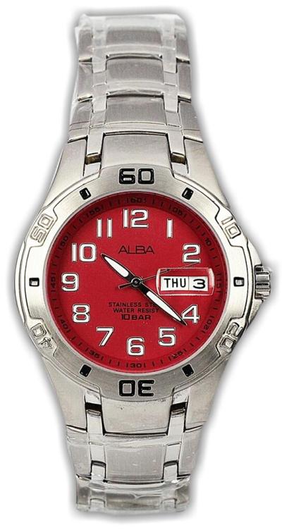 Alba 900387 Jam tangan pria stainless 40mm - silver