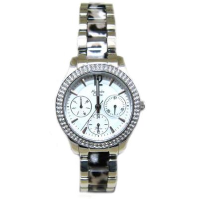 Alexandre Christie 2463 - Jam Tangan Wanita - Stainless Steel - Silver/White