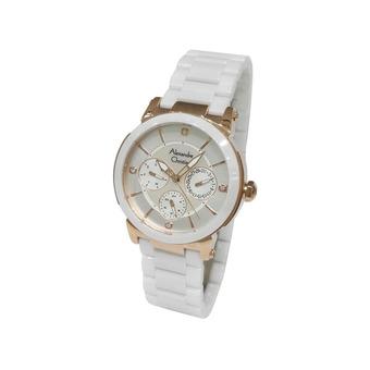 Alexandre Christie Ceramic 2517BFBRGSL Rose Gold Jam Tangan Wanita  