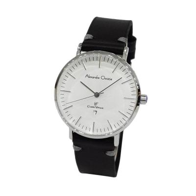 Alexandre Christie Classic Vintage 8419LDLSSSL - Jam Tangan Wanita - Stainless Steel - Black