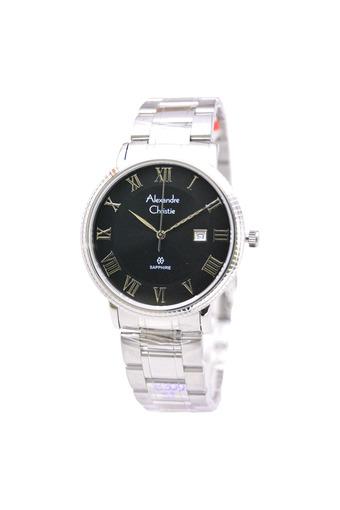 Alexandre Christie Jam Tangan Pria - Silver - Strap Stainless Steel - 8399 MD  