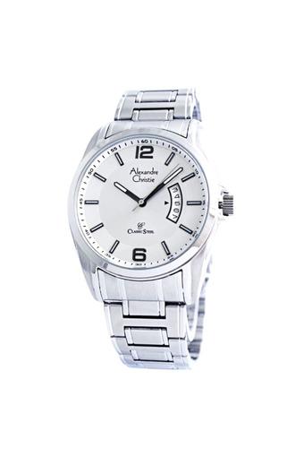 Alexandre Christie Jam Tangan Wanita - Silver - Strap Stainless Steel - AC 8289  