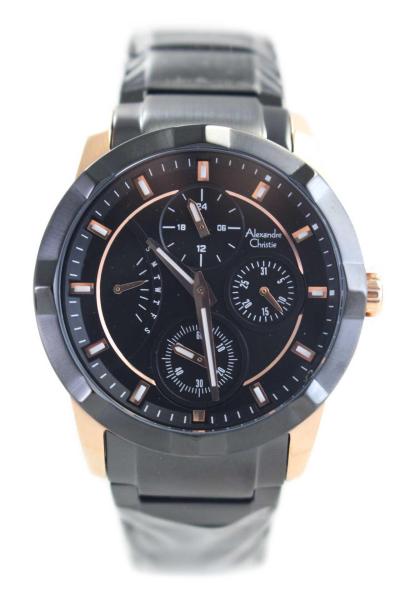 Alexandre Christie Jam Tangan Wanita - Stainless Steel - 2503 BFBBRBA - Black Rosegold