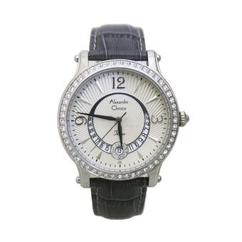 Alexandre Christie Passion 2525LHSSBAIV Silver Grey Jam Tangan Wanita  