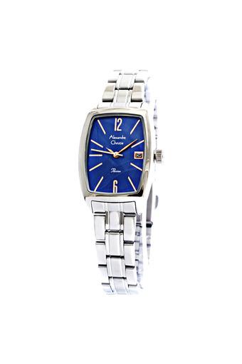 Alexandre Christie Passion Jam Tangan Wanita Fashion - Biru Rose Gold - Stainless Steel - 2456GP  