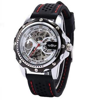 Automatic Winding Mechanical Movement Watch (Black)  