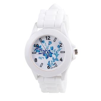 BODHI Women's Geneva flowers printed dial Analog Quartz Wrist Watch (Intl)  