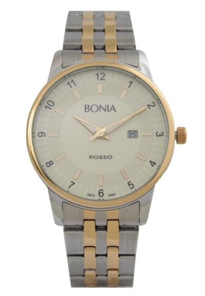 BONIA B10097-1125 - Jam Tangan Pria - Gold