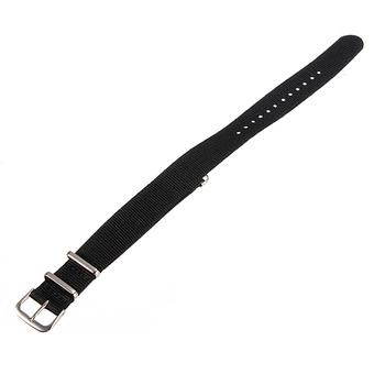 Ballistic Sport Nylon Wrist Watch Band Stainless Steel Buckle Wholesale NEW 20mm (Intl)  