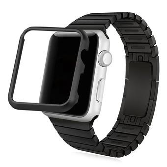 Bandmax Watch Band for Apple Watch 38MM High Quality Black Gun Plated With Case Gift Fashion Accessories (Black) (Intl)  