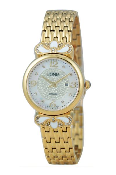 Bonia B10117-2255 Jam Tangan Wanita - Gold