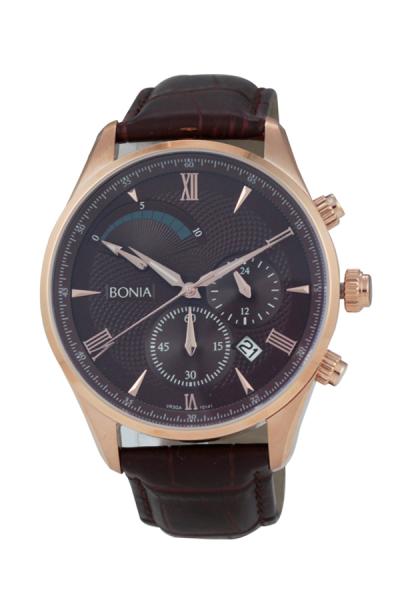 Bonia B10141-1549C Jam Tangan Pria - Cokelat