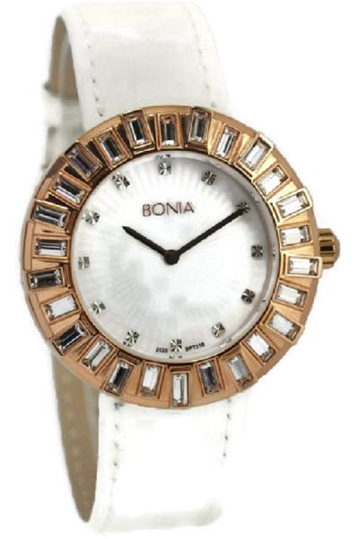 Bonia BPT216-2559S Jam Tangan Wanita - Putih/Rosegold