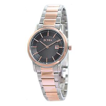 Bonia Bn10112-2632S Silver Rose Gold Jam Tangan Wanita  