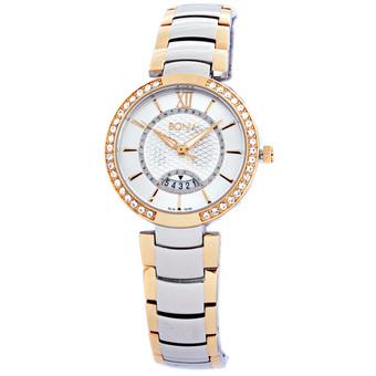 Bonia Jam Tangan Wanita - Combi Gold - Stainless Steel - BNB10155-2113S  