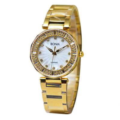 Bonia Jam Tangan Wanita Gold BN10119-2217S