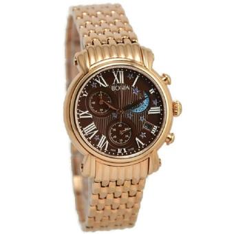 Bonia Jam Tangan Wanita Rosegold Stainless Steel BN10122-2541  