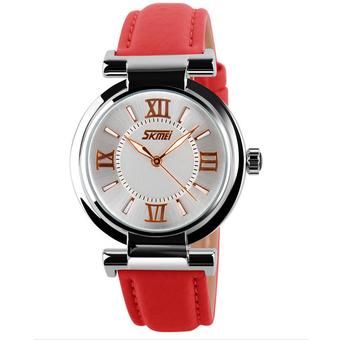 CRC SKMEI Elgenat Woman Watch Red 9075 - Intl  