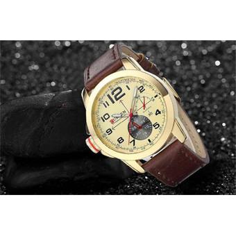 CURREN Men's Analog Quartz Date Sport Army Black Stainless Steel Wrist Watch (Gold?- Intl  