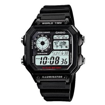 Casio AE-1200WH-1AVDF Men's Watch Black (Intl)  