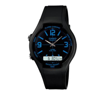 Casio AW-90H-2BV - Jam Tangan Pria - Black - Resin