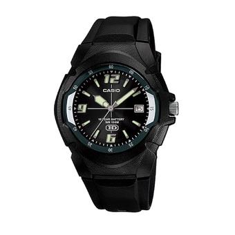 Casio Analog Date display MW600F-1AVDF - Jam Tangan Pria - Tali Resin - Hitam  