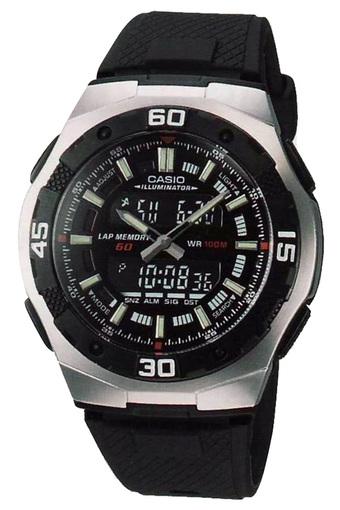 Casio Analog Digital AQ-164W-1A Jam Tangan Pria - Hitam  