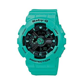 Casio Analog Digital Baby-G BA-111-3A Women's Watch - Green  