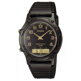 Casio - Analog Digital Jam Tangan Pria - AW-149H-1B - Hitam - Strap Karet  