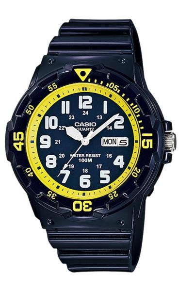 Casio Analog Digital MRW-200HC-2BVDF Jam Tangan Pria Strap Rubber - Biru