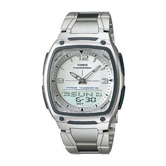 Casio Analog Digital Watch AW-81D-7AVDF - Jam Tangan Pria - Stainless steel band  