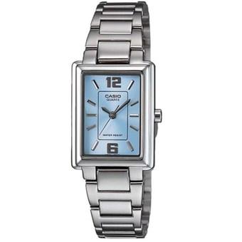 Casio Analog Jam Tangan Wanita - Biru - Strap Rantai - LTP-1238D-2A  