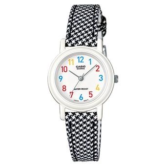 Casio Analog Jam Tangan Wanita - Hitam - Strap Kulit - LQ-139LB-1B  