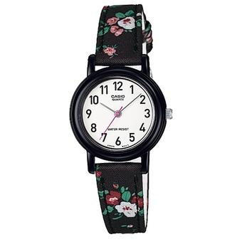 Casio Analog Jam Tangan Wanita - Hitam - Strap Kulit - LQ-139LB-1B2  