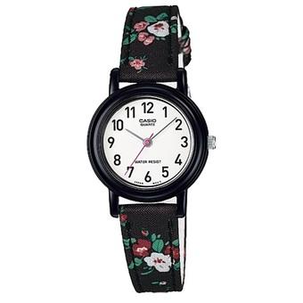 Casio Analog Jam Tangan Wanita - LQ-139LB-1B2 - Hitam - Strap Kulit  