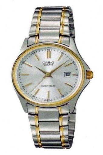 Casio Analog Jam Tangan Wanita - Putih - Strap Rantai - LTP-1183G-7A  