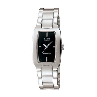 Casio Analog LTP-1165A-1C Women's Watch - Silver/Black  