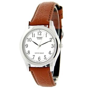 Casio Analog MTP-1093E-7BDF - jam tangan unisex - genuine leather band  