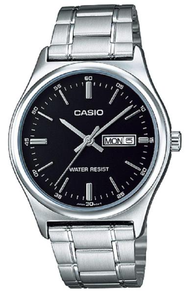 Casio Analog MTP-V003D-1AUDF Jam Tangan Pria Stainless Steel Band - Silver