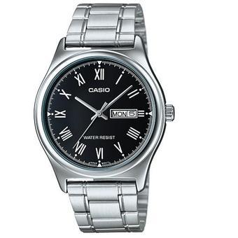 Casio Analog Watch Jam Tangan Pria - Silver - Stainless Steel Band - MTP-V006D-1BUDF  