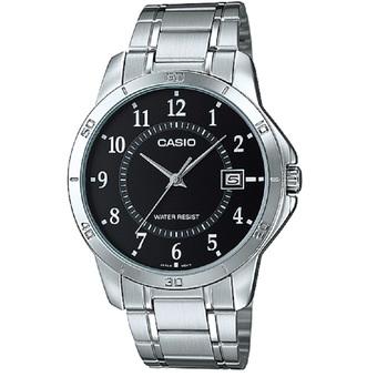 Casio Analog Watch - Jam Tangan Pria - Silver - Stainless Steel - MTP-V004D-1BUDF  