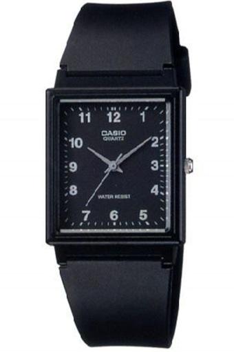 Casio Analog Watch Jam Tangan Unisex - Hitam - Strap Karet - MQ27-1BDF  