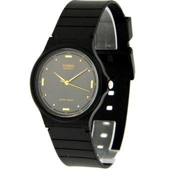 Casio Analog Watch Jam Tangan Unisex - Hitam - Strap Karet - MQ-76-1ALDF  