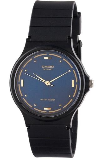 Casio Analog Watch Jam Tangan Unisex - Hitam - Strap Karet - MQ-76-2ALDF  