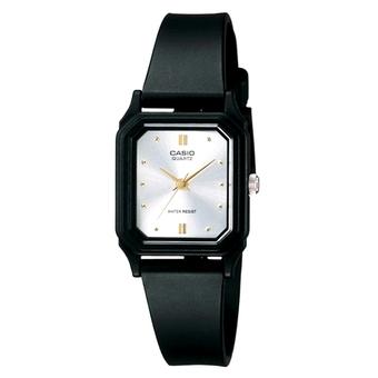 Casio Analog Watch Jam Tangan Wanita - Hitam - Tali Karet - Petite Size LQ-142E-7ADF  